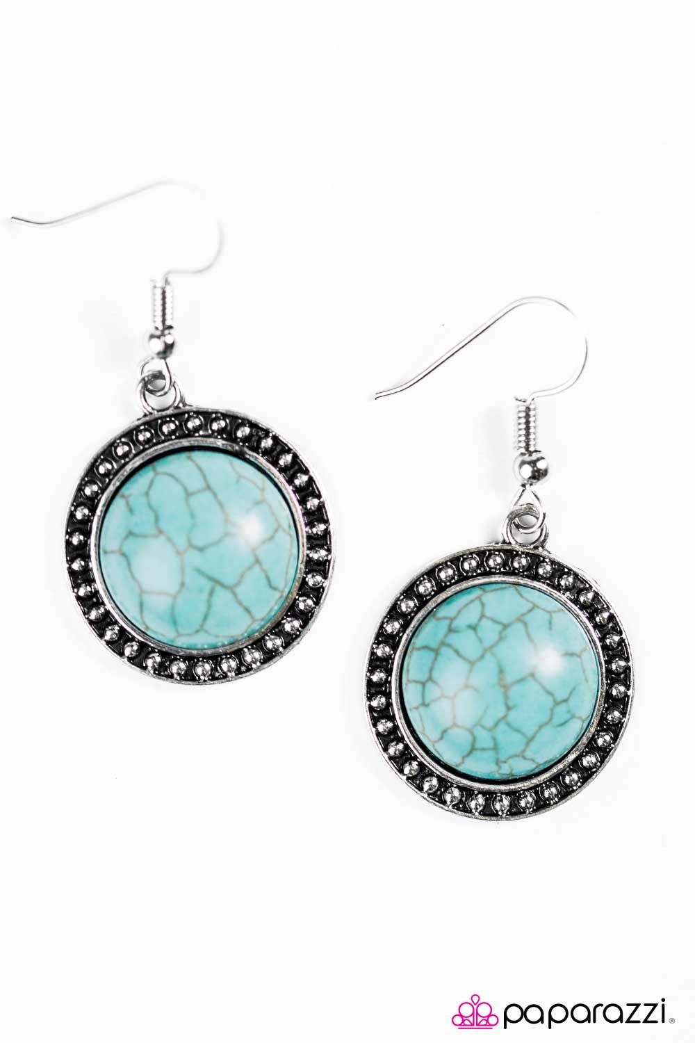 Paparazzi ♥ Hit The Ground Running - Blue ♥ Earrings