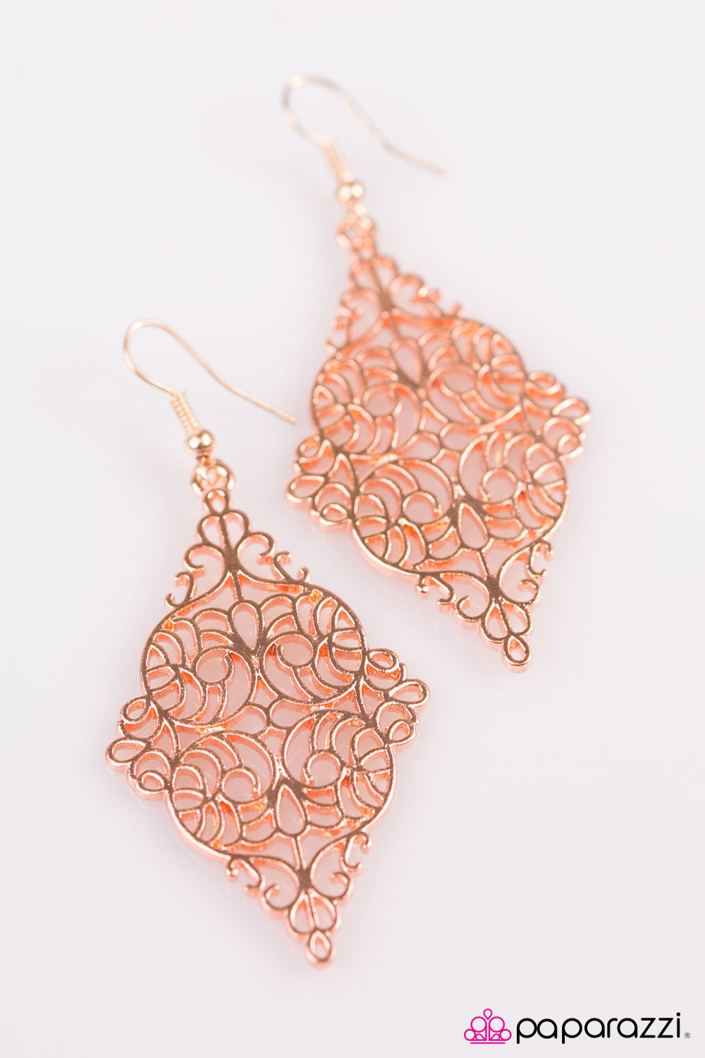 Paparazzi ♥ I FILIGREE Like Dancing - Copper ♥ Earrings