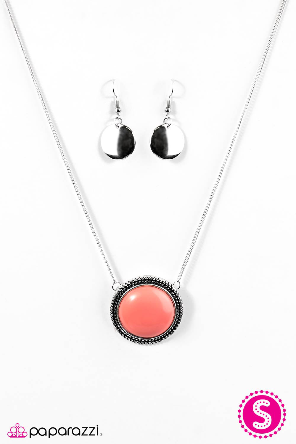 Paparazzi ♥ Whats Poppin? - Orange ♥ Necklace