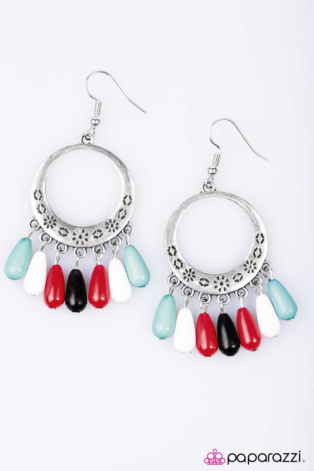 Paparazzi ♥ Think Color - Multi ♥ Earrings