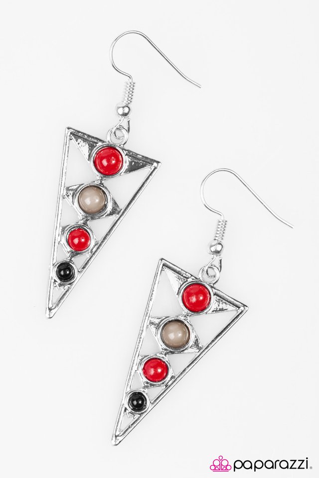 Paparazzi ♥ Slice Of Life - Multi ♥ Earrings