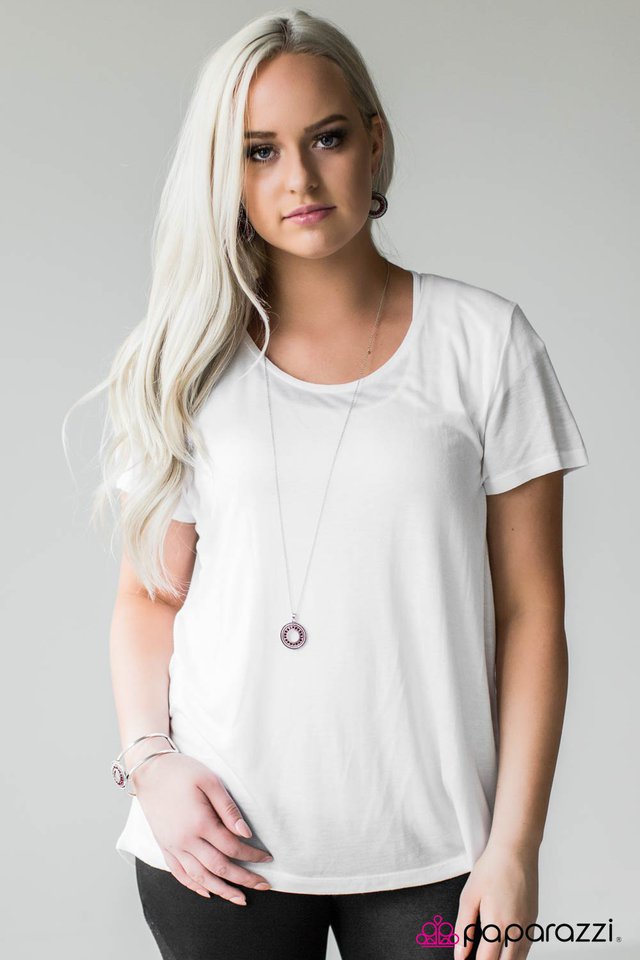 Paparazzi ♥ I WHEEL Survive - Red ♥ Earrings