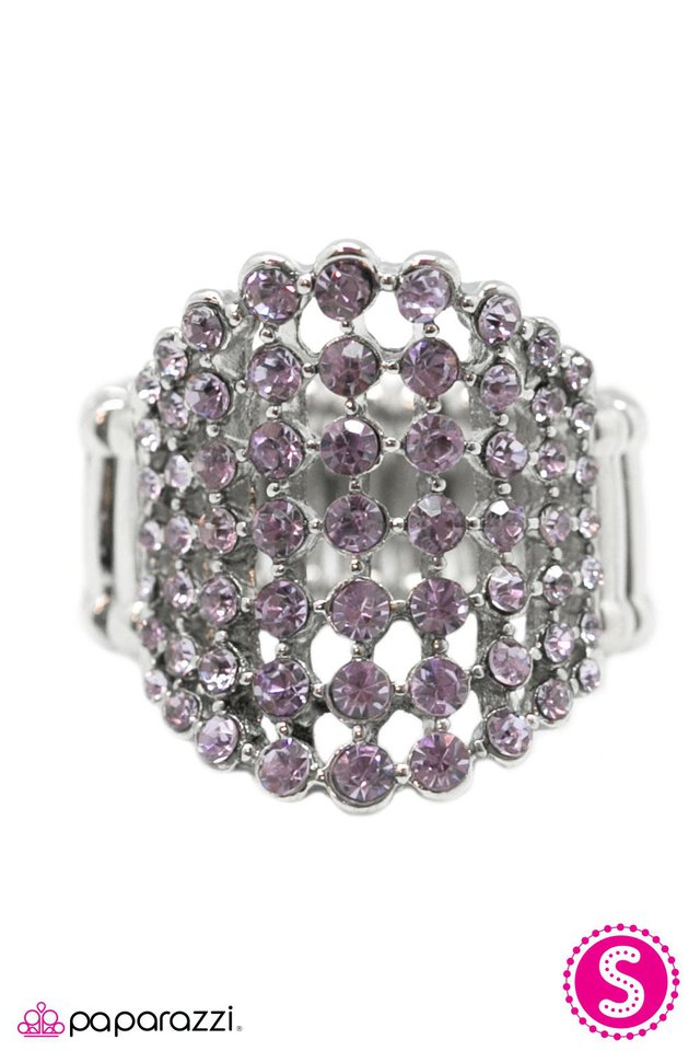 Paparazzi ♥ Mamas Gonna Buy You A Diamond Ring - Purple ♥ Ring