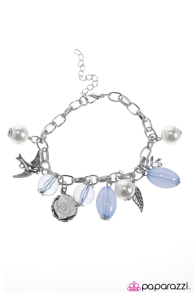 Paparazzi ♥ Love Doves - Blue ♥ Bracelet