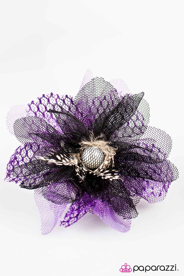 Paparazzi ♥ Carnivale - Purple ♥ Hair Clip