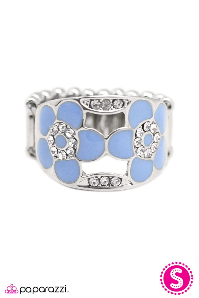 Paparazzi ♥ Feels Like Spring - Blue ♥ Ring