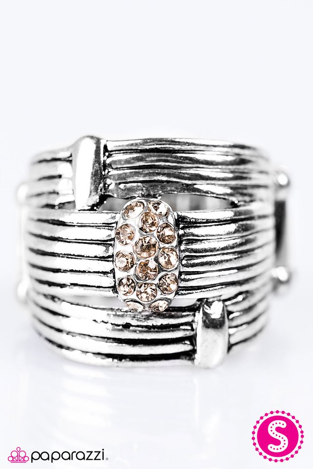 Paparazzi ♥ Bold Ruler - Brown ♥ Ring