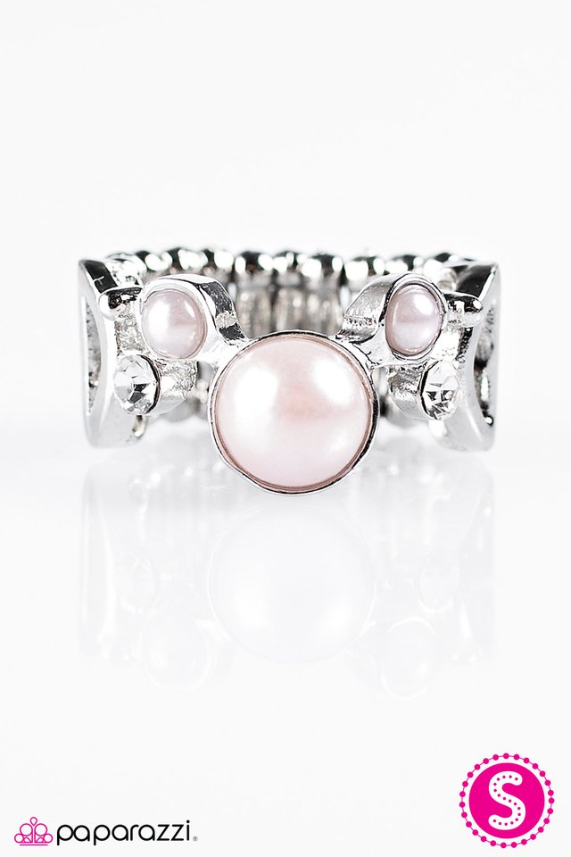 Paparazzi ♥ Bobbing Along - Pink ♥ Ring