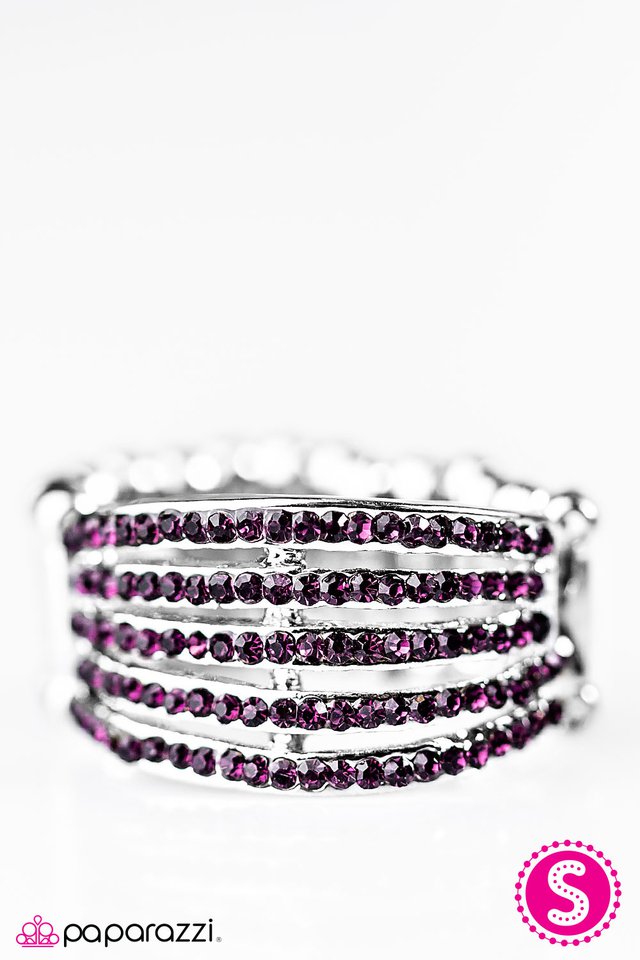 Paparazzi ♥ Bling Is A Girl Thing - Purple ♥ Ring