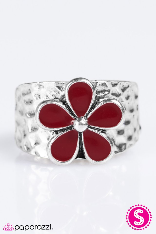 Paparazzi ♥ Flower Patrol - Red ♥ Ring
