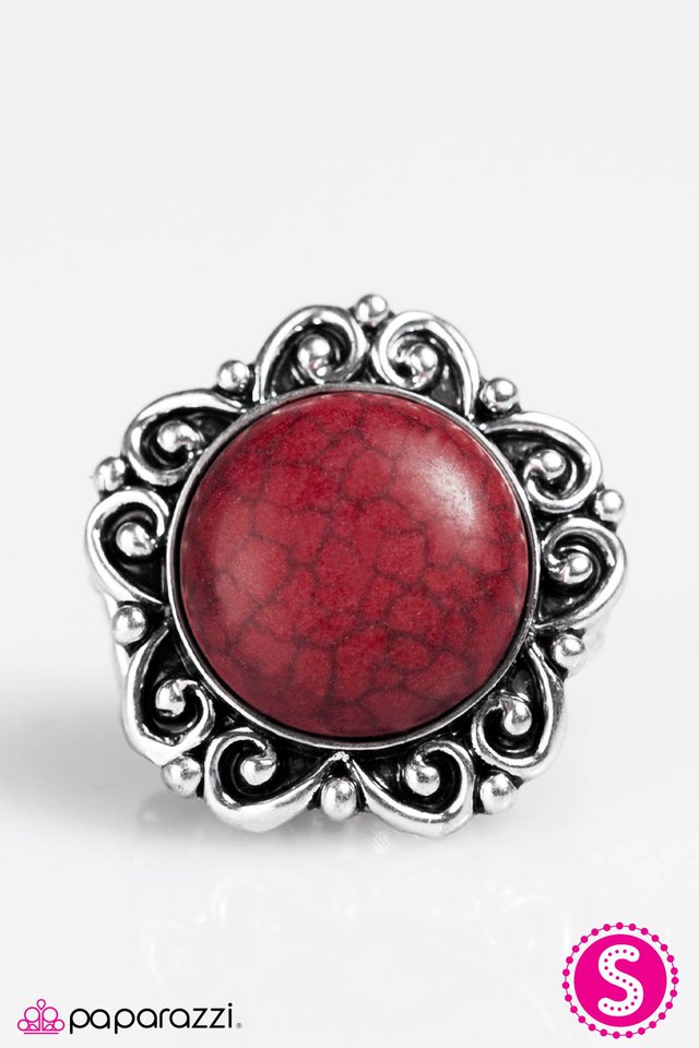 Paparazzi ♥ Happy Valley - Red ♥ Ring