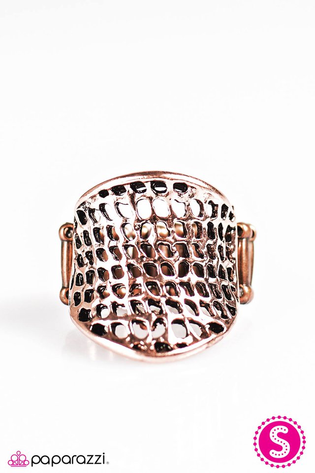 Paparazzi ♥ Hot Shot - Copper ♥ Ring
