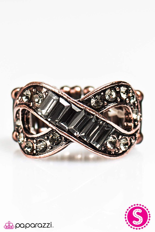 Paparazzi ♥ Weve Got Nothing But Time - Copper ♥ Ring