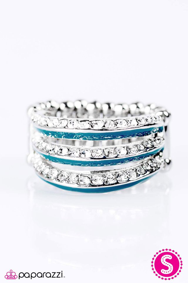 Paparazzi ♥ The Band Leader - Blue ♥ Ring