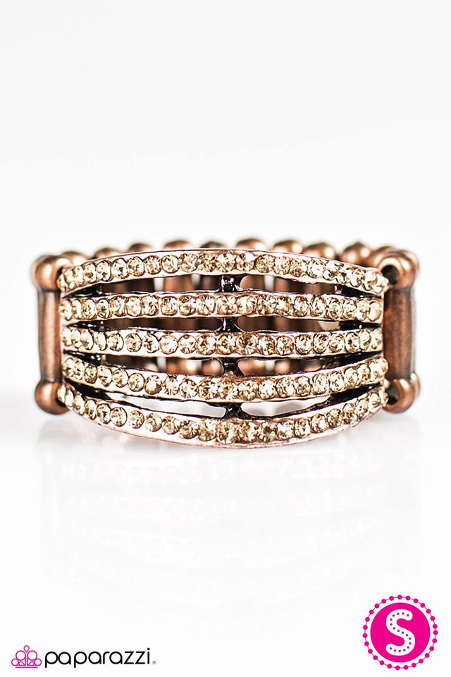 Paparazzi ♥ Bling Is A Girl Thing - Copper ♥ Ring