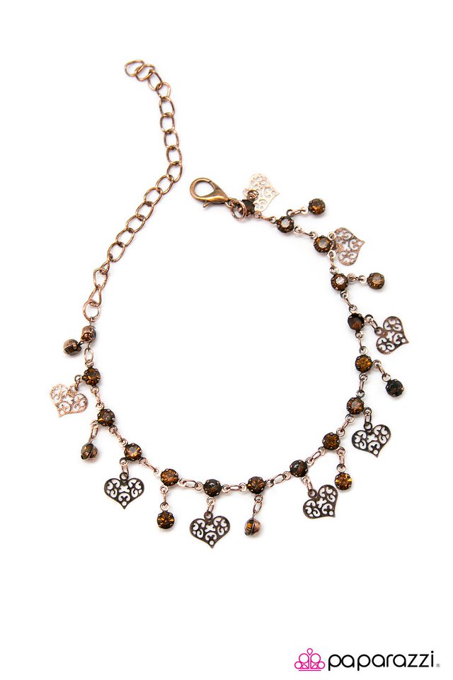 Paparazzi ♥ If My Heart Had Windows - Copper ♥ Bracelet