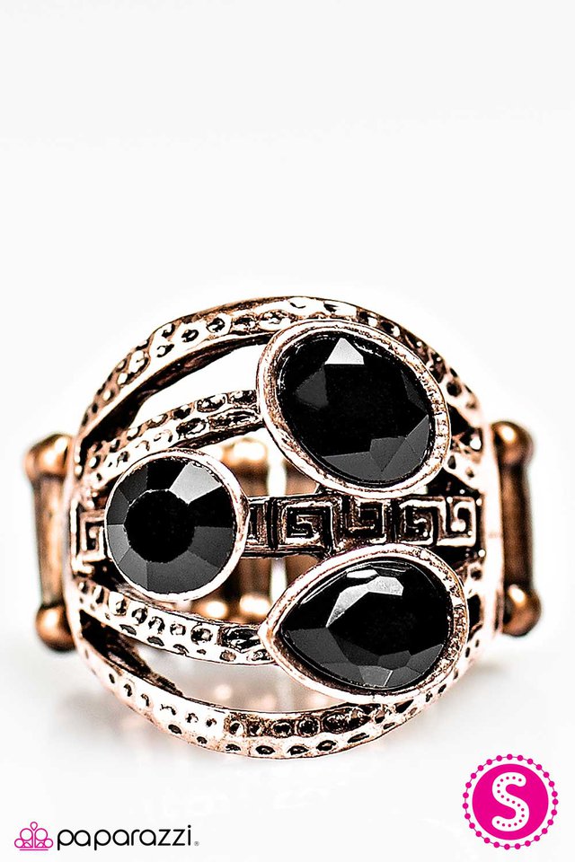 Paparazzi ♥ Jazz Trio - Copper ♥ Ring