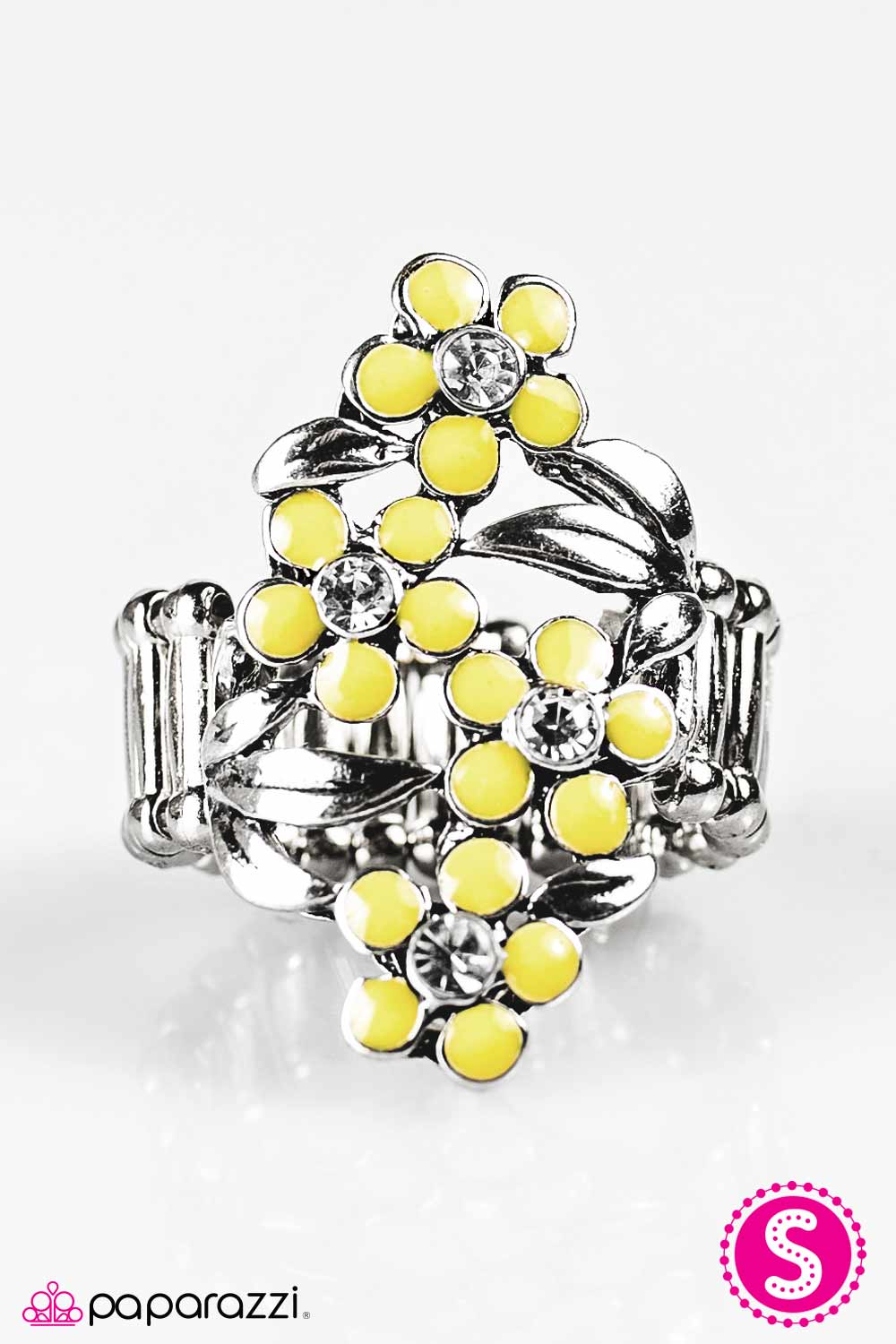 Paparazzi ♥ Spring Delight - Yellow ♥ Ring
