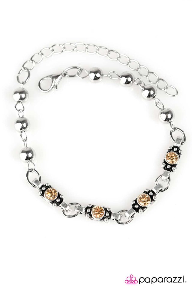 Paparazzi ♥ Metro Movement - Brown ♥ Bracelet