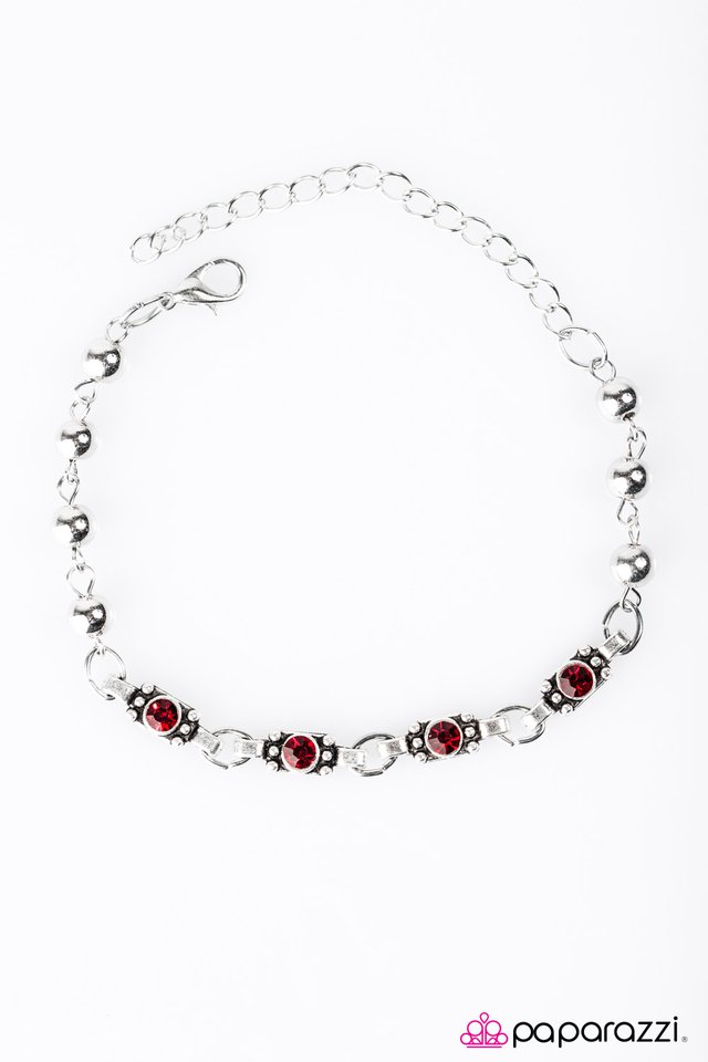 Paparazzi ♥ Metro Movement - Red ♥ Bracelet