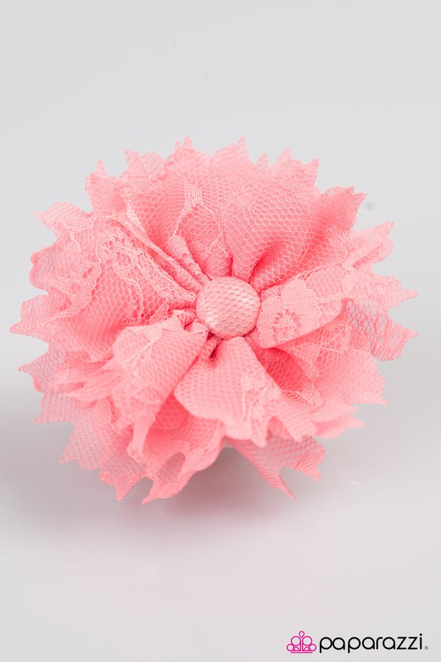 Paparazzi ♥ LACE Be Honest - Orange ♥ Hair Clip