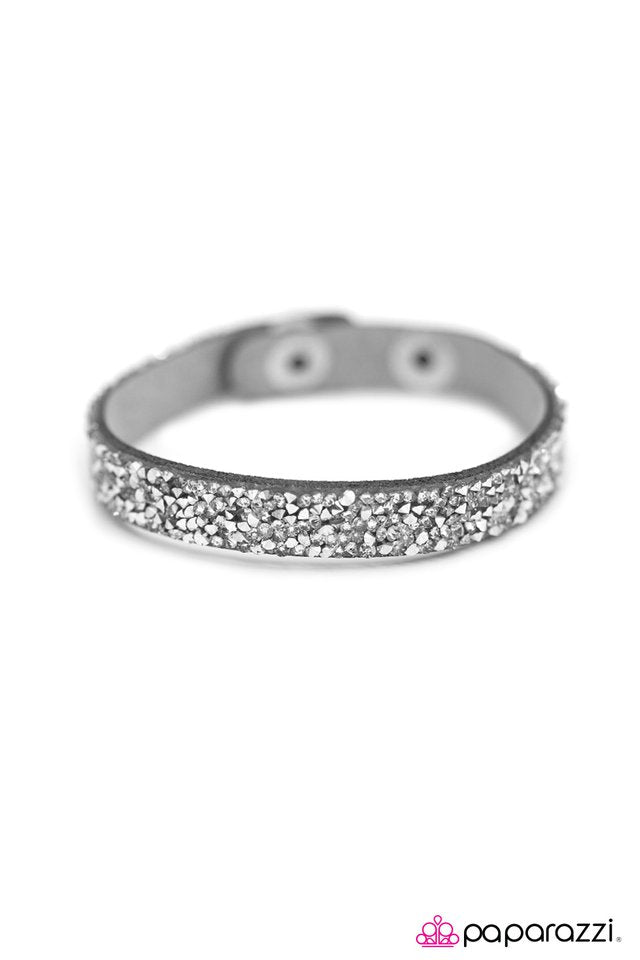 Paparazzi ♥ Big Girls Dont Cry - Silver ♥ Bracelet