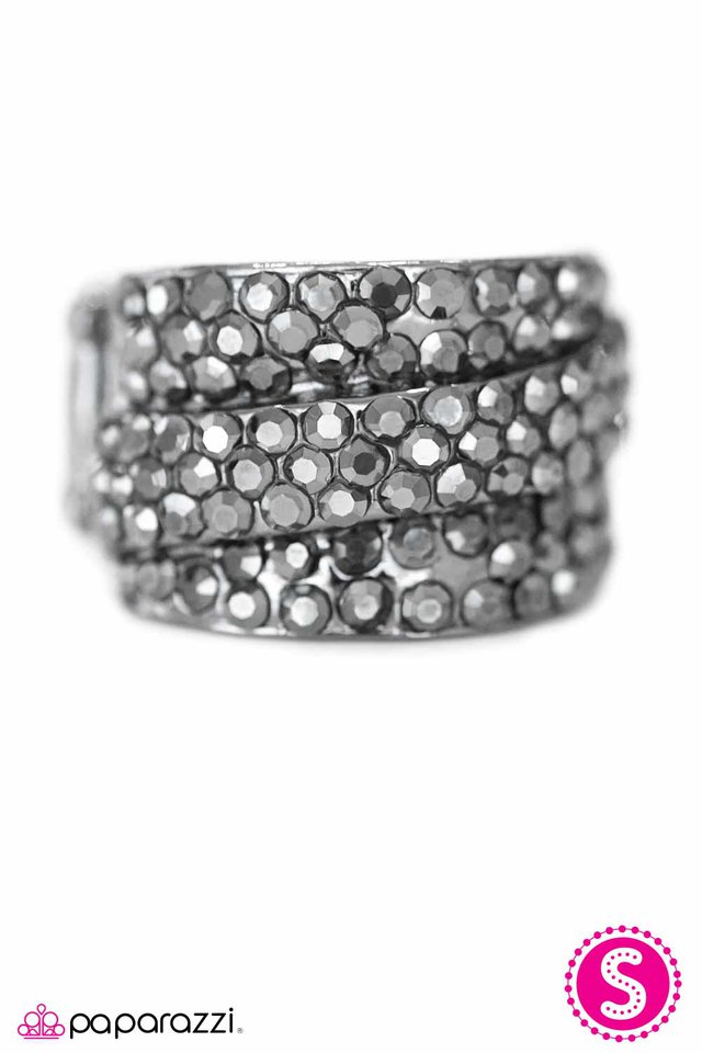 Paparazzi ♥ The Millionaires Club - Black ♥ Ring