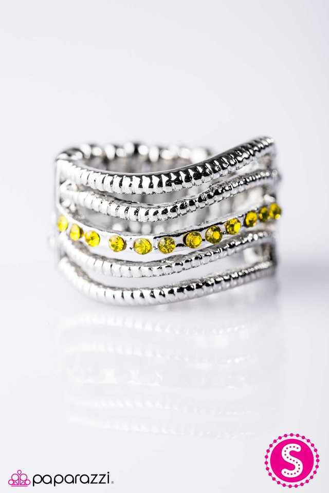 Paparazzi ♥ You Are Brilliant! - Yellow ♥ Ring