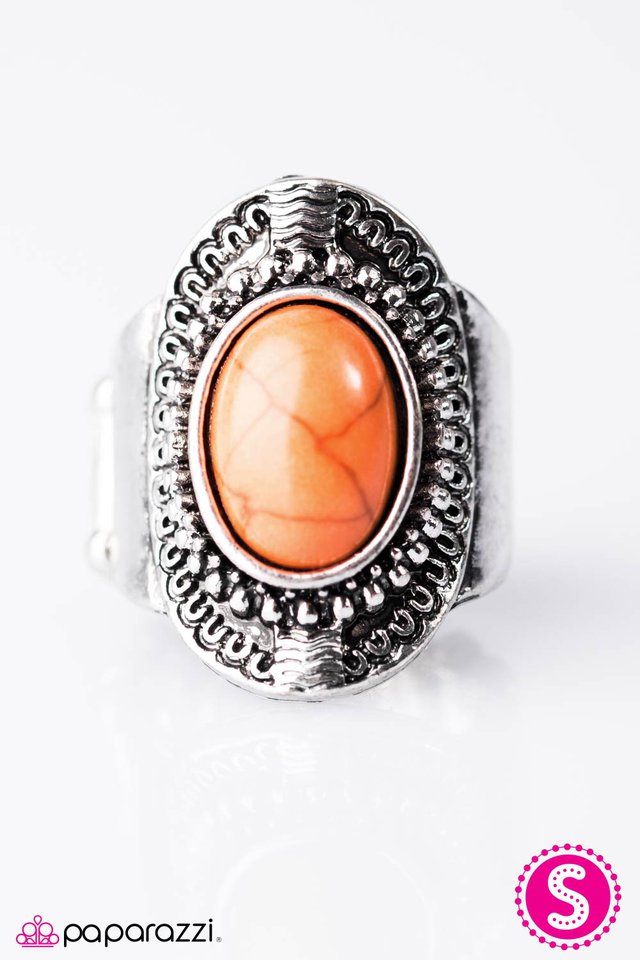 Paparazzi ♥ Natural Selection - Orange ♥ Ring