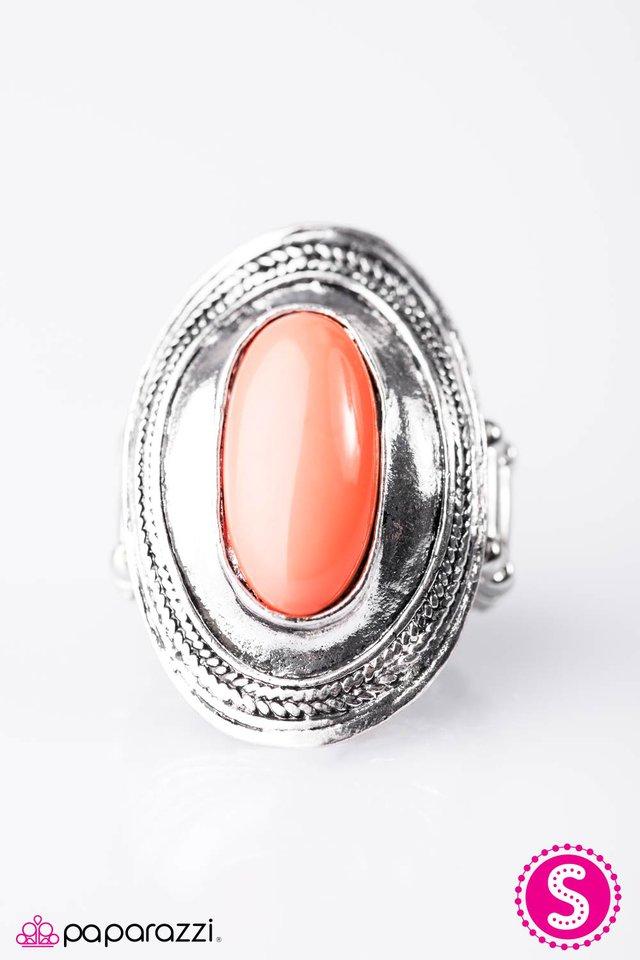 Paparazzi ♥ Its a Fiesta! - Orange ♥ Ring