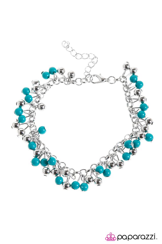 Paparazzi ♥ Think About The POSH-ibilities! - Blue ♥ Bracelet