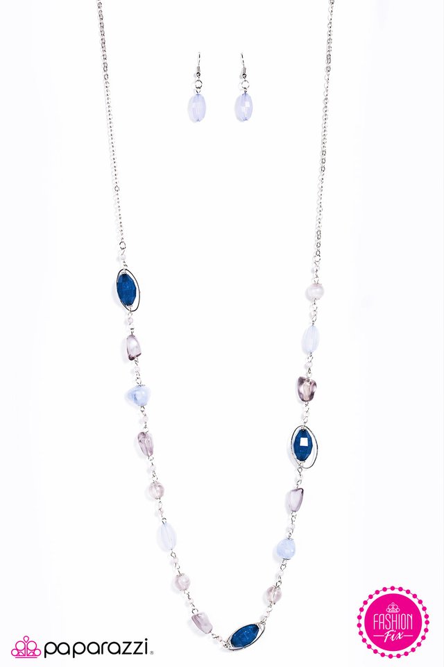 Paparazzi ♥ So Sophisticated - Blue ♥ Necklace