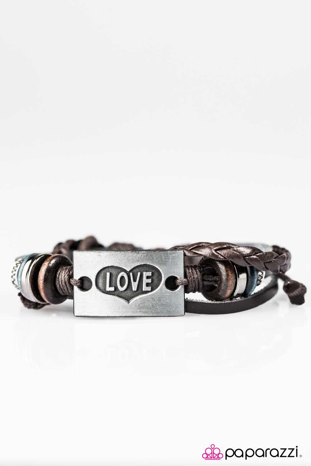 Paparazzi ♥ Love Never Fails - Black ♥ Bracelet
