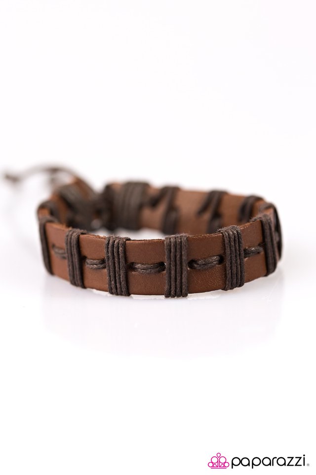Paparazzi ♥ Cedar Creek - Brown ♥ Bracelet