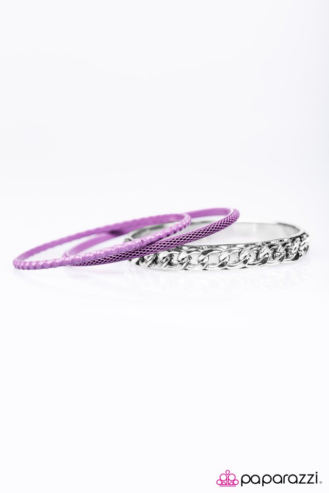 Paparazzi ♥ One Stop Shop - Purple ♥ Bracelet