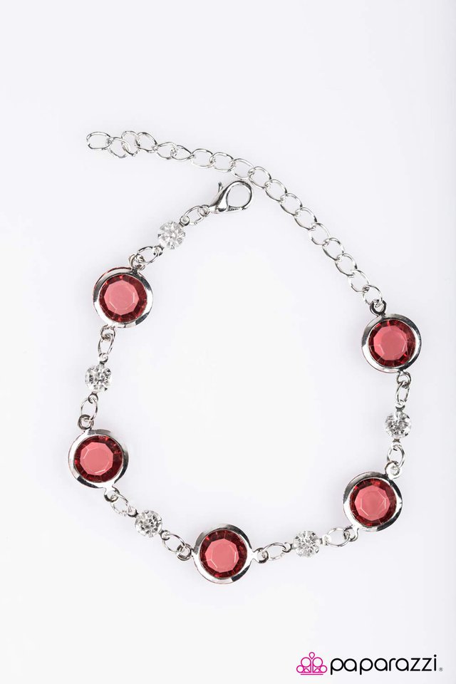 Paparazzi ♥ Glass Houses - Pink ♥ Bracelet