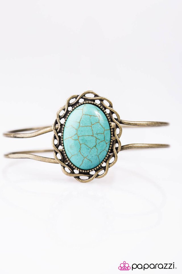 Paparazzi ♥ River Guide - Brass ♥ Bracelet