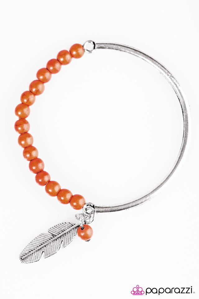 Paparazzi ♥ Sky Cruiser - Orange ♥ Bracelet