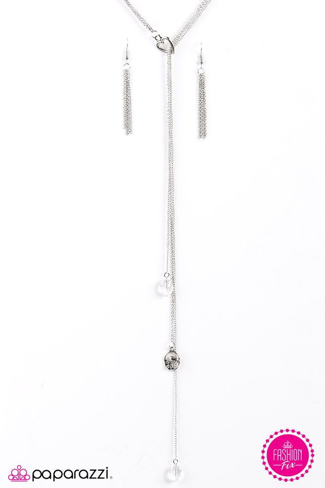 Paparazzi ♥ A Thing Of Fairy Tales - White ♥ Necklace