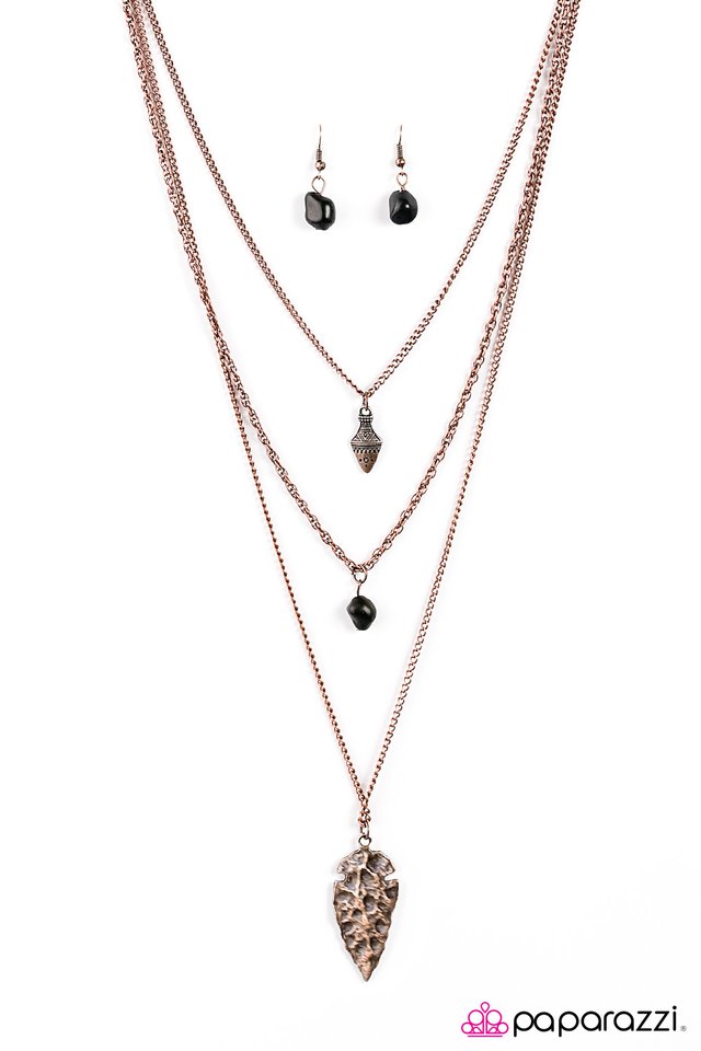 Paparazzi ♥ Its Ancient History - Copper ♥ Necklace