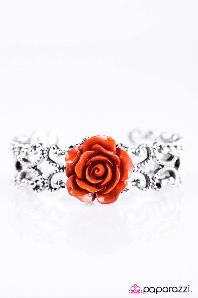 Paparazzi ♥ Botanical Bliss - Orange ♥ Bracelet