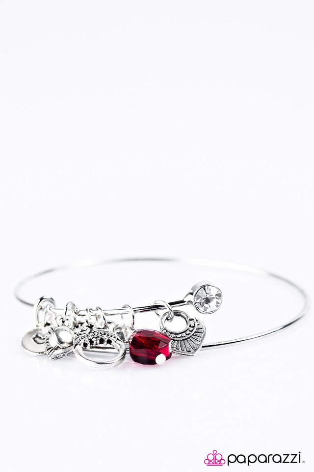 Paparazzi ♥ Love Me True - Red ♥ Bracelet