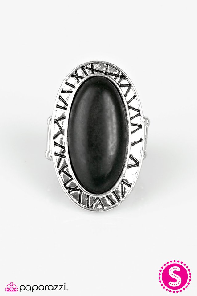 Paparazzi ♥ Nature Walk - Black ♥ Ring