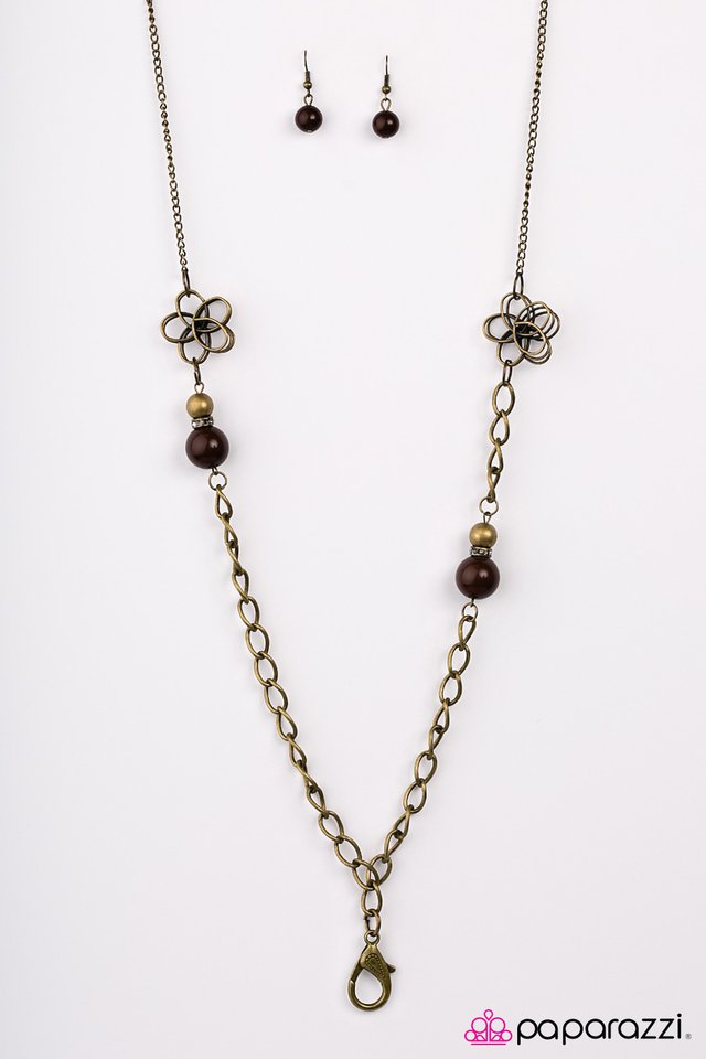 Paparazzi ♥ Grown With Love - Brass ♥ Lanyard