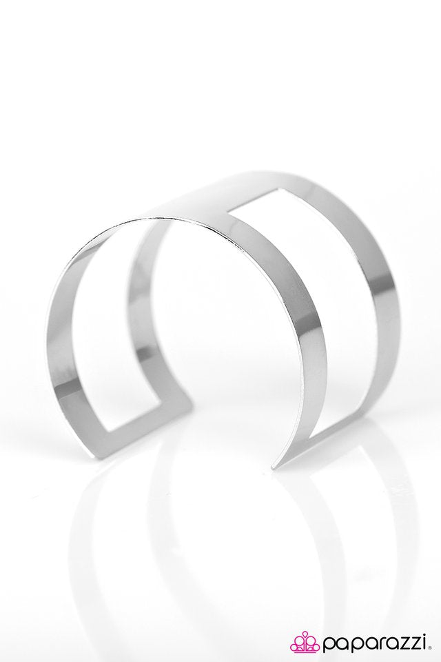 Paparazzi ♥ Animal Instincts - Silver ♥ Bracelet