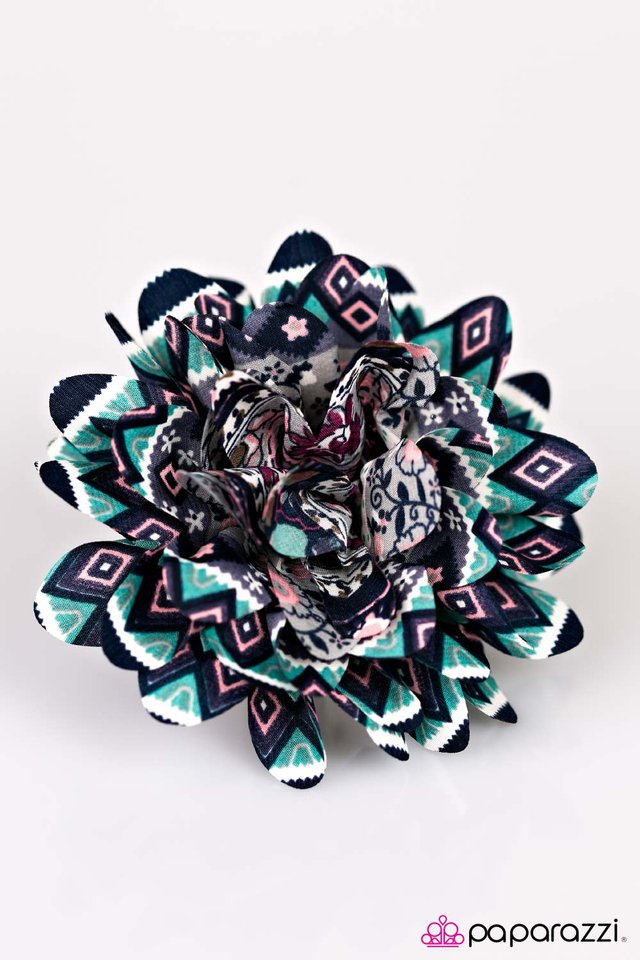 Paparazzi ♥ Desert Nights - Blue ♥ Hair Clip