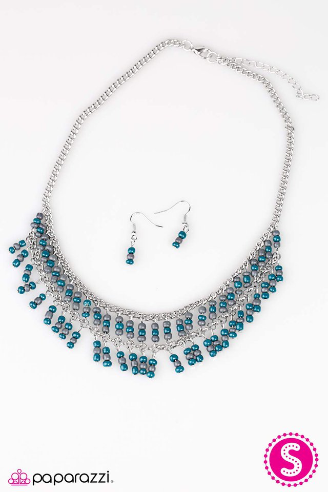 Paparazzi ♥ Dakota - Blue ♥ Necklace