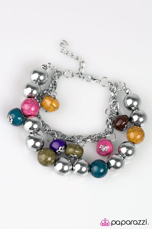 Paparazzi ♥ Stone Age Style - Multi ♥ Bracelet