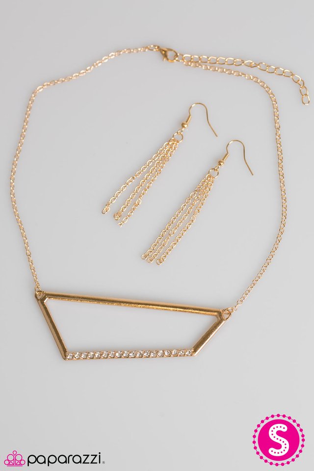 Paparazzi ♥ The Big Dipper - Gold ♥ Necklace