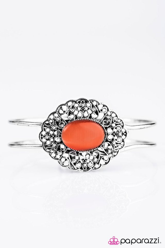 Paparazzi ♥ FRILL Seeker - Orange ♥ Bracelet